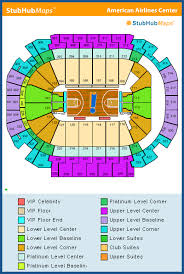 American Airlines Center Seating Chart By Row