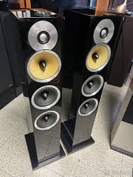 used b w cm8 floorstanding speakers for