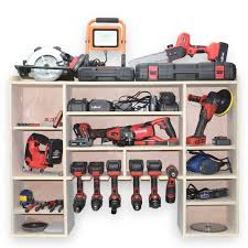 Power Tool Organizer Storage Rack