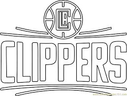 Click on the coloring page to open in a new window and print. Los Angeles Clippers Coloring Page For Kids Free Nba Printable Coloring Pages Online For Kids Coloringpages101 Com Coloring Pages For Kids