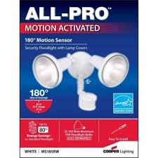 White Motion Activated Sensor Outdoor