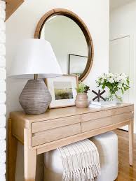 console table decorating ideas on a