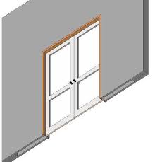 Double Pocket Door With Glass