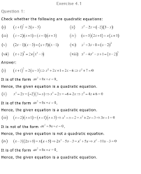 Quadratic Equations Ncert Solution