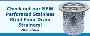 stainless steel floor drain strainer