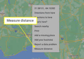 how to mere distance on google maps