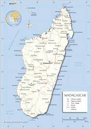 Madagascar is a dream destination for outdoors enthusiasts â half the fun is getting to all these incredible attractions. Political Map Of Madagascar Nations Online Project