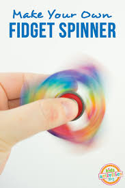 diy fidget spinner kids activities
