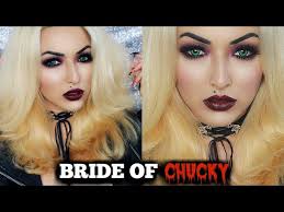 halloween bride of chucky makeup