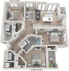 1 2 3 Bedroom Luxury Apartments