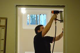 installing a pre hung door frame
