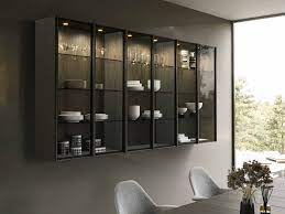 Wall Mounted Display Cabinet With