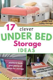 17 Clever Under Bed Storage Ideas 2022