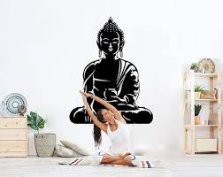 Buy Buddha Yoga Wall Decal Yoga