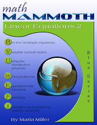 Math Mammoth Linear Equations 2