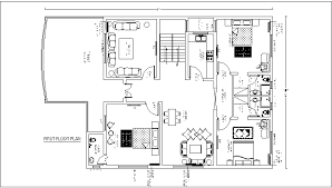 45x60 2700 Sq Ft 2 Story House Plan