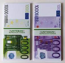 Die ezb soll drei neue geldscheine einführen mit werten von 1000, 5000 und 10.000 euro. Neue Euroscheine Von Buntebank Reproduktionen Hamburg
