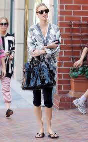 whitney port out at the nail salon july