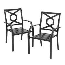Wrought Iron Outdoor Patio Bistro Chair