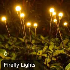 Lawn Firefly Lamp Garden Solar Powered
