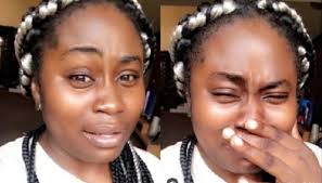 video lydia forson cries over being