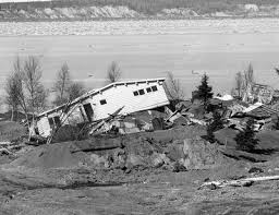 The number of deaths from the earthquake totalled 131; Earthquake Damage Alaska 1964 Stock Image C004 9232 Science Photo Library
