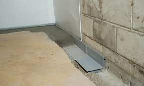 interior basement waterproofing systems