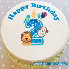 The cake while an elmo 2nd birthday cake would be the obvious choice, be bold and turn the spotlight on another sesame street star: Happy 2nd Birthday Cake With Kid S Name 2happybirthday