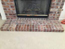 Color To Use Around Red Brick Fireplace