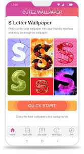 s letter wallpaper apk for android