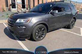 used 2018 ford explorer in