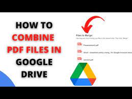 combine pdf files in google drive