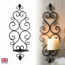 Black Wall Hanging Candle Stand Sconces