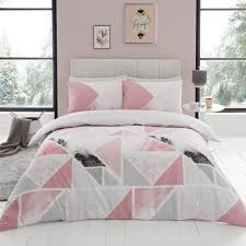 bedding sets duvet covers grey pink