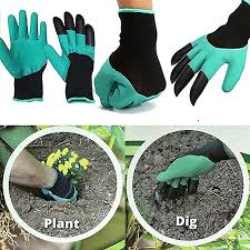 Garden Gloves Digging With Claws