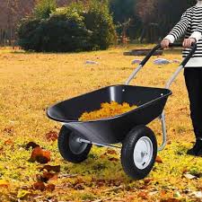 Plastic Garden Cart Wheelbarrow