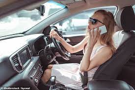 Car Insurance Could Be Impacted And Drivers Fined By Using A Phone At A  gambar png