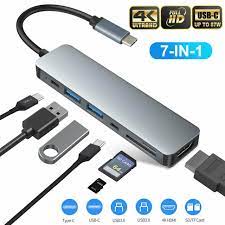 More than 4000 anker usb c hub at pleasant prices up to 28 usd fast and free worldwide shipping! Anker Usb C Hub 7 In 1 C Adapter With 4k C To Hdmi 100w Power Delivery C For Sale Online Ebay