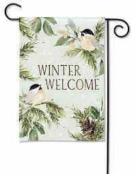 Winter Adee Garden Flag Winter