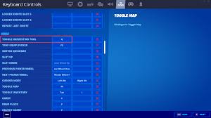 Controls & settings for switch. Guide To Setting Your Keybinds In Fortnite Pc Guide Fortnitemaster Com