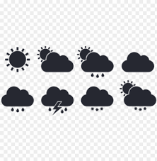 flat weather icon png transpa with