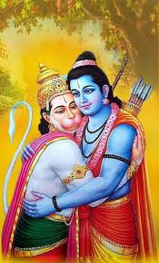 lord rama with great devotee hanuman ji