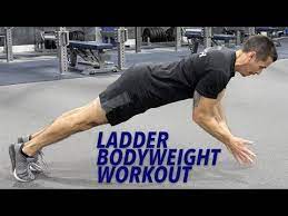 1 10 reps ladder bodyweight workout