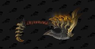 A shield, accompanied by the sword scaleshard, that was made from a scale of deathwing before he was corrupted. World Of Warcraft Legion Hidden Artifact Weapon Appearance Guide
