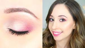 soft pink eyeshadow tutorial for