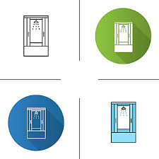 Shower Cabin Icon Png Images Vectors