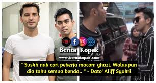 Bobo di mana, coba bahagia, cowok baru, monthly listeners: Susah Nak Cari Pekerja Macam Ghazi Dato Aliff Syukri Berita Kopak Media