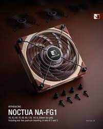 noctua introduces na fg1 fan grills