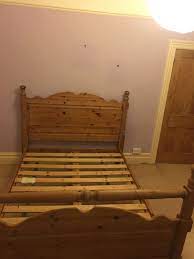 California king adjustable (queen to california king) adjustable (twin to california king) all delivery options same day delivery include out of stock all deals sale 1 2 3 4 5 unupholstered. Solid Pine King Size Bed Frame In Cf5 Cardiff Fur 150 00 Zum Verkauf Shpock At