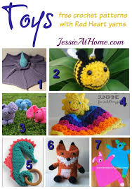 free crochet toy patterns jessie at home